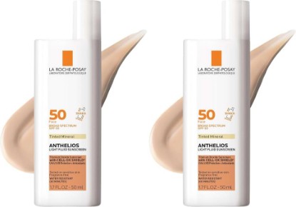 Picture of La Roche-Posay Anthelios Sunscreen SPF 40, Ultra-Light Fluid Broad Spectrum SPF 40, Face Sunscreen with Titanium Dioxide Mineral, Lightweight & Fast-Absorbing, Oil-Free, Matte Finish