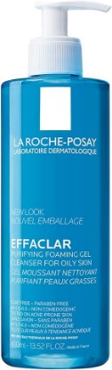 Picture of La Roche-Posay Effaclar Foaming Gel Cleanser for Oily Skin | Face wash for oily skin with zinc pidolate to remove excess oil & shine. Alcohol free, oil free & sensitive skin tested. Cradle to Cradle Certified