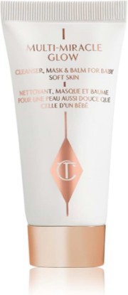 Picture of Charlotte Tilbury Multi-Miracle Glow - Cleanser, Overnight Mask & Face Balm for Baby Soft Skin - Enriched with Vitamin C, E & A to Transform Tired, Dull-Looking Skin