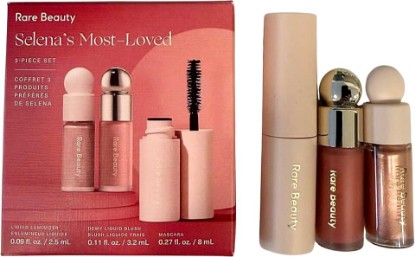 Picture of Rare Beauty Selena’s Most Loved 3-Piece Mini Makeup Set with Blush, Luminizer, and Mascara