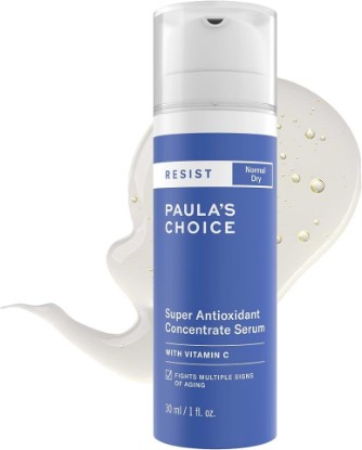 Picture of Paula's Choice RESIST Super Antioxidant Vitamin C Serum, 1 Fl Oz | Face Serum with Ferulic Acid, Coenzyme Q10, Vitamin E & Peptide, Anti-Aging Treatment for Dry Skin