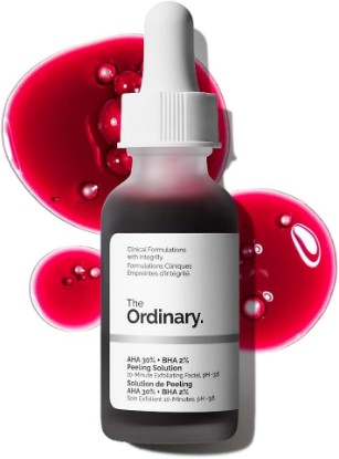 Picture of The Ordinary AHA 30% + BHA 2% Peeling Solution, Advanced Exfoliating Peel for Brighter Skin