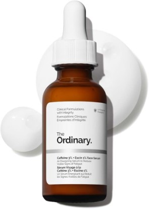 Picture of The Ordinary Caffeine 3% + Escin 1% Face Serum, Energizing Serum to Tone and Tighten, 1 Fl Oz