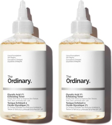 Picture of The Ordinary Glycolic Acid 7% Exfoliating Toner, Brightening and Smoothing Daily Toner for More Even-Looking Skin Tone