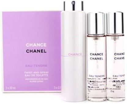 Picture of CHANEL Chance Eau Tendre Twist & Spray Eau De Toilette - 3x20ml/0.7oz