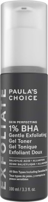 Picture of Paula's Choice SKIN PERFECTING 1% BHA Exfoliating Gel Toner, 3.3 Fl Oz | Gentle Facial Exfoliator with Salicylic Acid & Allantoin for Redness, Clogged & Enlarged Pores, Fragrance-Free