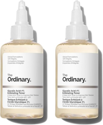 Picture of The Ordinary Glycolic Acid 7% Exfoliating Toner, Brightening and Smoothing Daily Toner for More Even-Looking Skin Tone