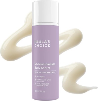 Picture of Paula's Choice 5% Niacinamide Body Treatment with Vitamin B3 & B5, 4 Fl Oz | Body Lotion for Discoloration, Redness, Wrinkles & Uneven Tone on Chest, Arms & Legs, Fragrance-Free
