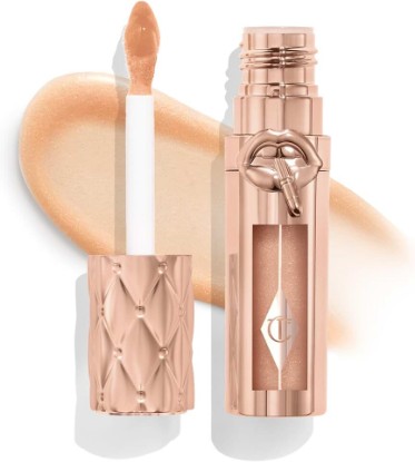 Picture of Charlotte Tilbury Big Lip Plumpgasm Lip Gloss - Gift Set Essential - Hydrating Plumper with Hyaluronic Acid & Heat + Ice Technology - Perfect for Pairing with Makeup Favorites