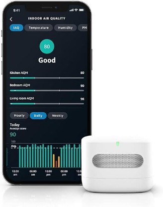 Picture of Amazon Smart Air Quality Monitor – Know your air, Works with Alexa