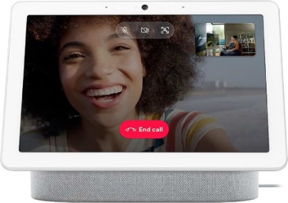 Picture of Google Nest Hub Max 10" Smart Display with Google Assistant - Chalk