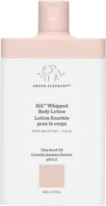 Picture of Drunk Elephant Sili Whipped Body Lotion - 240 ml/8 fl oz - Rich Daily Moisturizing Lotion - Clean Clinical Skincare - Cruelty-Free - Free of Essential Oils, Silicones, and Fragrance