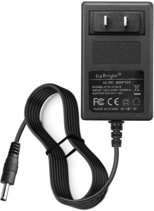 Picture of UPBRIGHT 24V AC/DC Adapter Compatible with Google Nest Hub Max 10" Smart Display H2A Assistant GA00426-US GA00639-US W18-030N1A W030R013Q W18-030B1A Chicony AcBel G2JXE 24VDC 1.25A 30W Power Supply