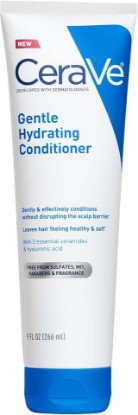 Picture of CeraVe Gentle Hydrating Conditioner, Hair Conditioner with Hyaluronic Acid | Conditions Hair and Scalp with Niacinamide and Ceramides In A Sulfate-Free, Color-Safe Formula For All Hair and Scalp Types