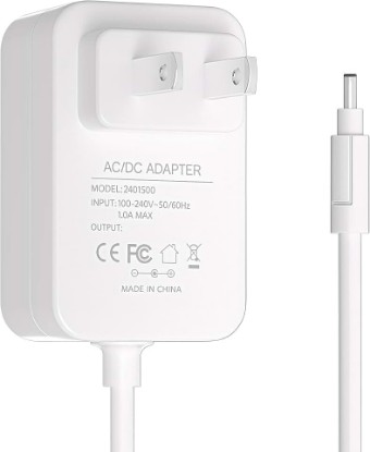 Picture of 24V Charger Compatible with Google Nest Hub MAX Smart Speaker Google Nest Audio,Power Cord for 10" Smart Display Wall