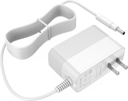 Picture of Charger for Google Nest Hub MAX 10" Smart Home Display Power Cord 24V | Replacement for Google Nest Audio Smart Speaker Power Supply 4.9 FT
