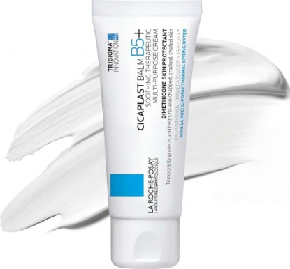 Picture of La Roche-Posay Cicaplast Balm B5, Barrier Repair Cream for Dry Skin | Skin healing cream with centella asiatica, shea butter & panthenol. Multi-purpose face, body & hand balm. Baby safe.