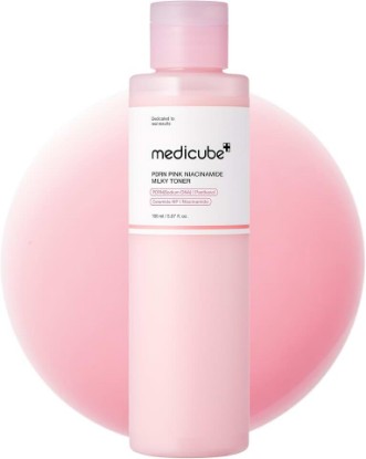 Picture of medicube PDRN Toner Salmon DNA Milky Toner | Hydrating Milky Toner for Dry, Dehydrated Skin - Ceramide & Peptides for Moisture Barrier Care, Korean Skincare, 5.07 fl. Oz