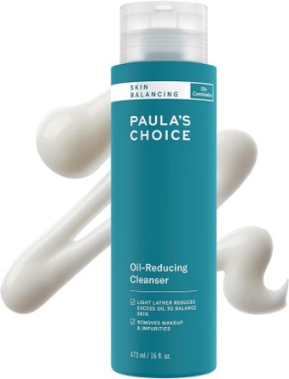 Picture of Paula's Choice SKIN BALANCING Oil-Reducing Cleanser for Oily Skin | Face Wash for Oily Skin & Large Pores with Aloe, Coconut & Glycerin, Balances Skin, Fragrance-Free