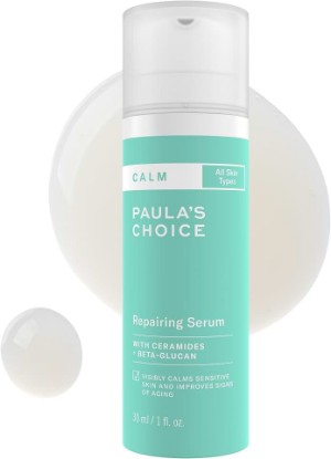 Picture of Paula's Choice CALM Repairing Serum for Sensitive Skin, 1 Fl Oz | Calms + Soothes Redness with Lightweight Hyaluronic Acid Hydration for All Skin Types