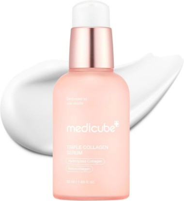 Picture of Medicube Triple Collagen Serum for Nourishment | Lightweight serum with Triple Collagen Complex, Niacinamide & Hyaluronic Acid, Korean Skincare, 1.85 fl.oz