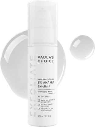 Picture of Paula's Choice SKIN PERFECTING 8% AHA Gel Exfoliant | Gentle Leave-On Exfoliant for Face with Glycolic Acid, Soothing Chamomile & Green Tea