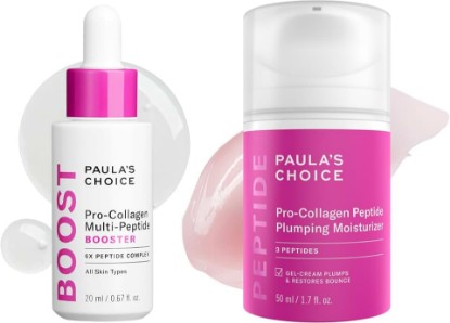 Picture of Paula's Choice Pro-Collagen Peptide Plumping Moisturizer & Booster Serum | Visibly plumps skin & improves firmness over time, with peptides, hyaluronic acid & amino acids, fragrance-free & non-greasy