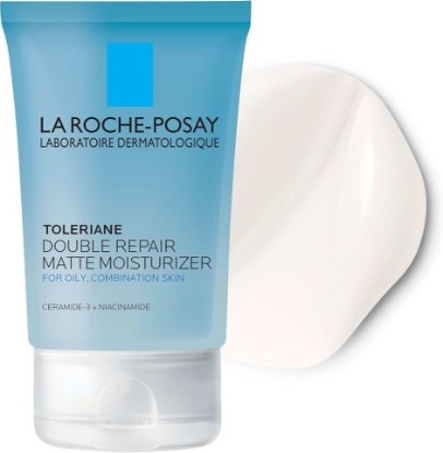 Picture of La Roche-Posay Toleriane Double Repair Matte Face Moisturizer | Daily face moisturizer for oily and combination skin with niacinamide (vitamin B3). Lightweight, oil-free & fragrance-free. Cradle to Cradle Certified