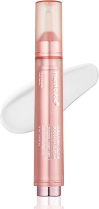 Picture of medicube Collagen Glow Booster Milk Twist & Click Serum | Radiance & Hydration with Hydrolyzed Collagen, Milk Protein Extract - Illuminates & Firms Skin, Korean Skin Care, 0.50 oz