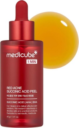 Picture of Medicube 21% Acid Wash-off Exfoliant (AHA+BHA+Succinic Acid), Wash-off Resurfacing Serum, Best for bumpy, breakout-prone skin, Korean Skincare (1.41fl.oz.)