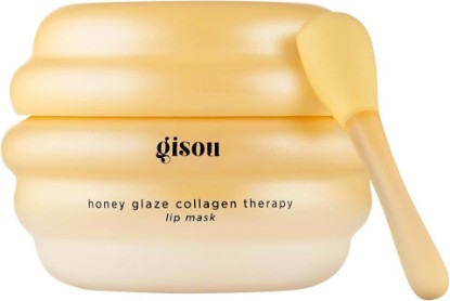 Picture of Gisou Honey Glaze Collagen Therapy Lip Mask (0.5 Fl Oz) - Honey Buttercream | Intense Hydration, Visible Repair & Glazed Shine with Mirsalehi Honey, Collagen Active & Hyaluronic Acid