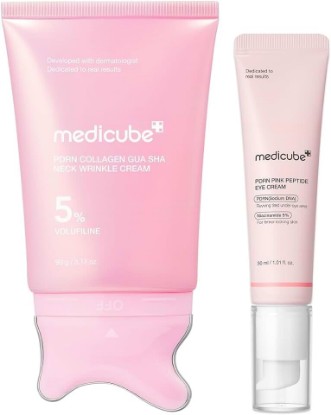 Picture of medicube PDRN Lift & Firm Duo - PDRN Gua Sha Wrinkle Cream and Eye Cream