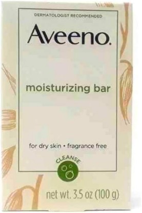 Picture of Aveeno Naturals Moisturizing Bar for Dry Skin 3.50 oz (Pack of 8) [Amazon-developed Certification] Compact by Design
