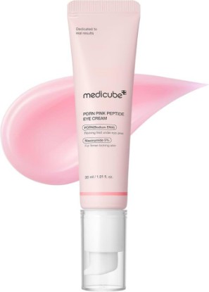 Picture of medicube Eye Serum with Salmon DNA PDRN & Pink Peptides | 99% Purity Retinol for Fine Lines - PDRN & Niacinamide for Uneven Skin Tone, Korean Skincare, 1.01 fl.oz