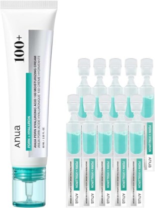 Picture of ANUA PDRN Hydrating Skin Duo | PDRN Hyaluronic Acid 100 Moisturizing Cream & Capsule 100 Serum, Face Moisturizer with Serum, Korean Skincare