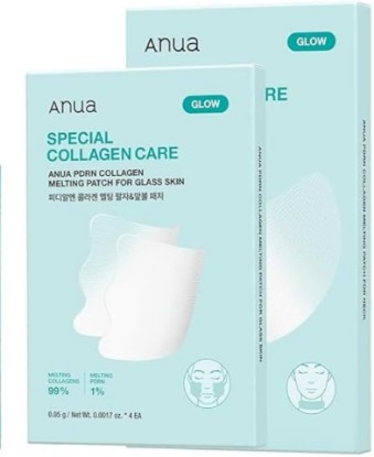 Picture of ANUA PDRN Collagen Patch Duo (Neck & Glass skin) | Home Skin Care, Korean Skincare Set