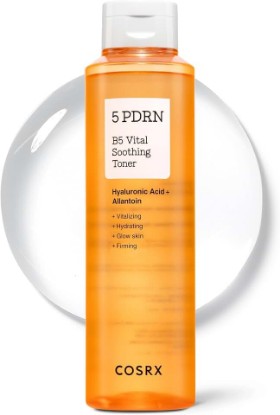 Picture of COSRX 5 PDRN B5 Soothing Toner, Instant Calming & Hydrating, 9.46 fl oz | Rejuvenating, Plumping Care with Centella, Lactobacillus Ferment, Hydration Boost for Dry, Stressed Skin, Korean Skin Care