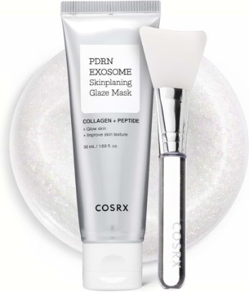 Picture of COSRX PDRN Exosome Overnight Face Mask, Korean Glass Skin Glow, 1.69 fl oz | +123% Hydration, Instant Glow, Glass Skin Finish, Elasticity & Firmness, PDRN Exosome Overnight Face Mask, Korean Skin Care