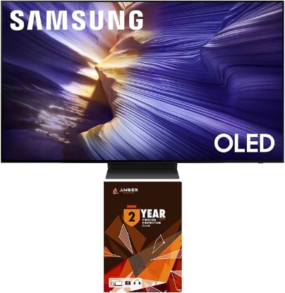 Picture of Samsung QN65S90FAFXZA 65" 4K TV with a 2 Year Amber Protection Plan (2025)