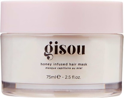 Picture of Gisou Honey Infused Hair Mask Travel Size to Hydrate and Repair for Softer, Stronger, More Manageable Hair, Mini TSA-Approved Mask (2.5 fl oz)