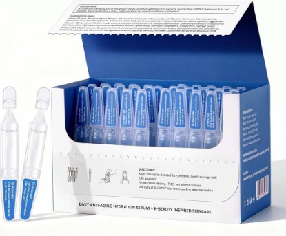 Picture of Salmon DNA PDRN Serum – Microneedling Aftercare Anti-Aging Face Serum with Peptides & Hyaluronic Acid – 1.5 mL × 30 Vials, Korean Skincare Formula