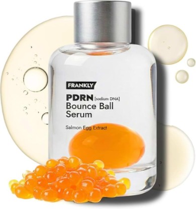 Picture of FRANKLY Salmon PDRN Bounce Ball Serum | Korean Skin Care, 1.01 fl oz | 99% Salmon DNA PDRN for Post Microneedling Recovery, Redness & Damaged Skin Repair | Glass Skin | Lightweight, Non Sticky