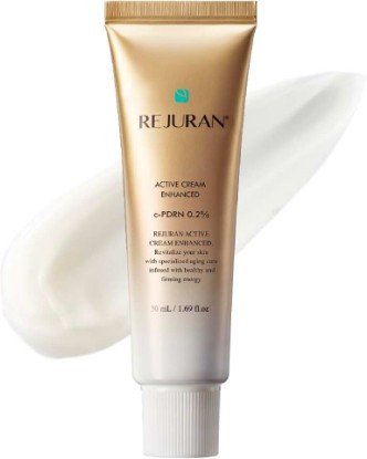 Picture of REJURAN Active Cream Enhanced, DOT™ c-PDRN® Firming Moisturizer, 1.69 fl oz | Firming, Lifting & Elasticity Care with DOT™ c-PDRN®, Triple Amino Acids, Peptides & Collagen, Korean Skincare