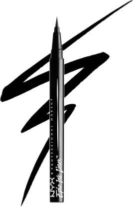 Picture of NYX PROFESSIONAL MAKEUP Epic Ink Liner, Waterproof Liquid Eyeliner - Black, Vegan Formula