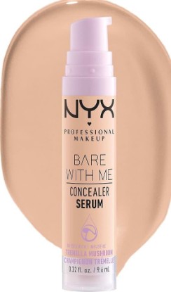 Picture of NYX PROFESSIONAL MAKEUP Bare With Me Concealer Serum, Concealer Makeup For Up To 24Hr Hydration - Vanilla