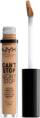 Picture of NYX PROFESSIONAL MAKEUP Can't Stop Won't Stop Contour Concealer, 24h Full Coverage Matte Finish - Soft Beige