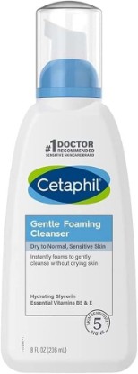 Picture of Gentle Foaming Cleanser - Gently Cleanses without Leaving Skin Dry or Tight - Rich Airy Lather - For All Skin Types - Fragrance Free & Suitable For Sensitive Skin 8oz