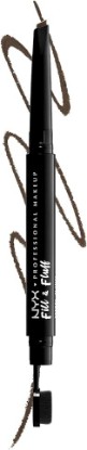 Picture of NYX PROFESSIONAL MAKEUP Fill & Fluff Eyebrow Pomade Pencil, Ash Brown