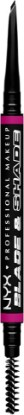 Picture of NYX PROFESSIONAL MAKEUP Blade & Shade Brow Pencil, Nano Mechanical Eyebrow Pencil, Up to 16HR Make Up Wear - Black