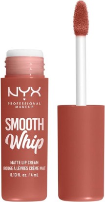 Picture of NYX PROFESSIONAL MAKEUP Smooth Whip Matte Lip Cream, Long Lasting, Moisturizing, Vegan Liquid Lipstick - Kitty Belly (Peach Nude)